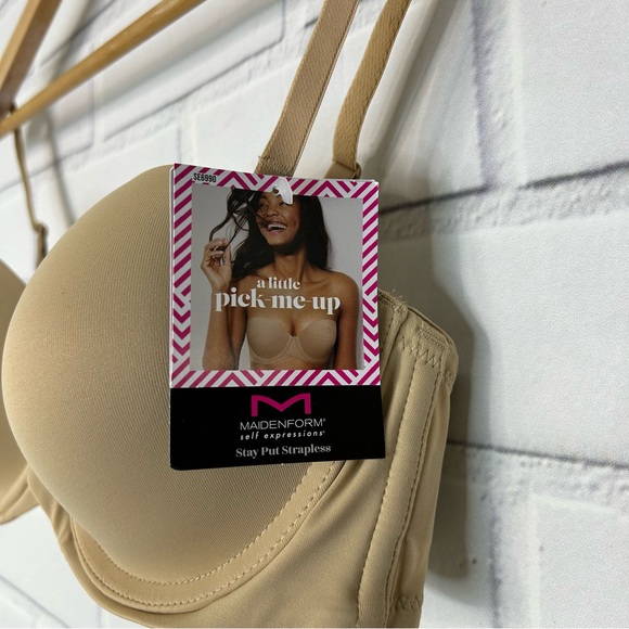 Maidenform Self Expressions Women's Stay Put
Detachable Bra size 36B - Picture 7 of 10